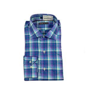 NWT Peter Millar Plaid Checkered Men Med
